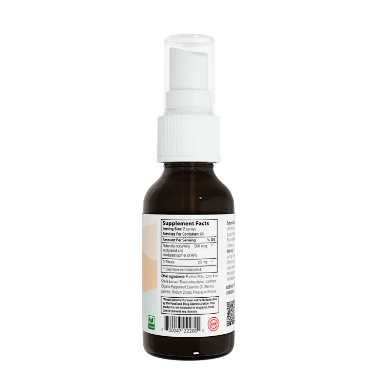 kpv ultra improved formula oral spray supplement facts