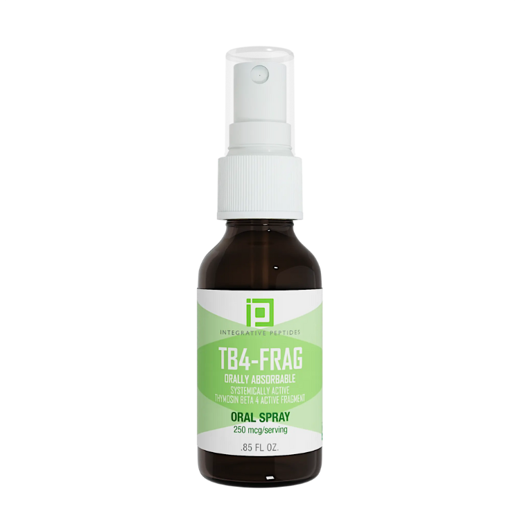 TB4-FRAG oral spray front side