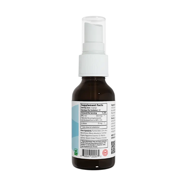 BPC-157 PURE ORAL SPRAY supplement facts