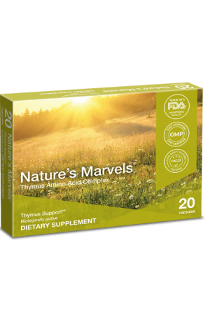 natures marvels thymus support bioregulator