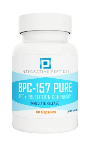 BPC-157 Pure Immediate Release 60 capsules front view