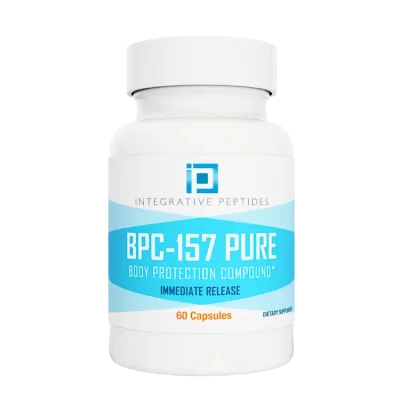 BPC-157 Pure Immediate Release 60 capsules front view