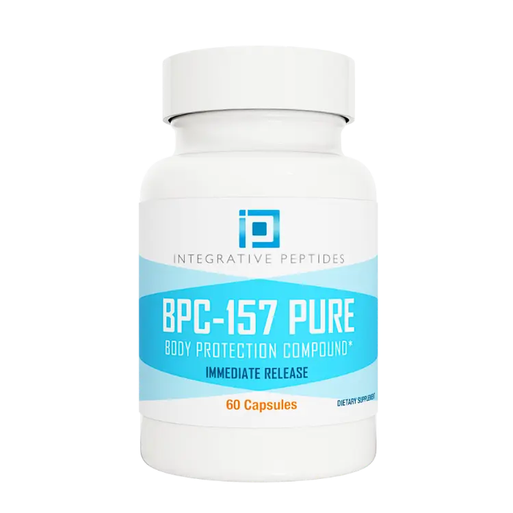 BPC-157 Pure Immediate Release 60 capsules front view