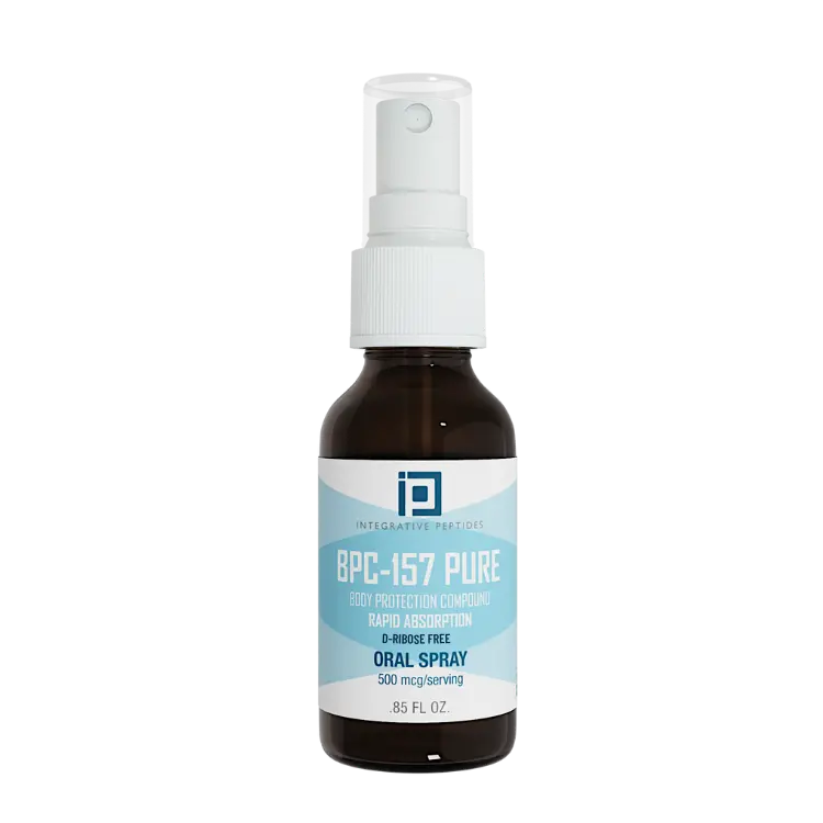 BPC-157 PURE ORAL SPRAY D-RIBOSE FREE front side